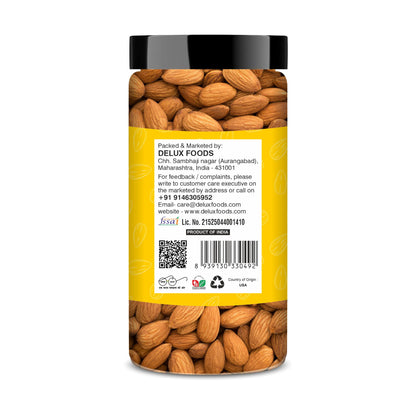 Delux Foods Dry Fruits Combo Pack 300 g I Almond 150g | Pistachio 150g | Mixed Dry Fruits | Healthy Snacks (2 x 150 gm)